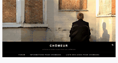 Desktop Screenshot of chomeur.net